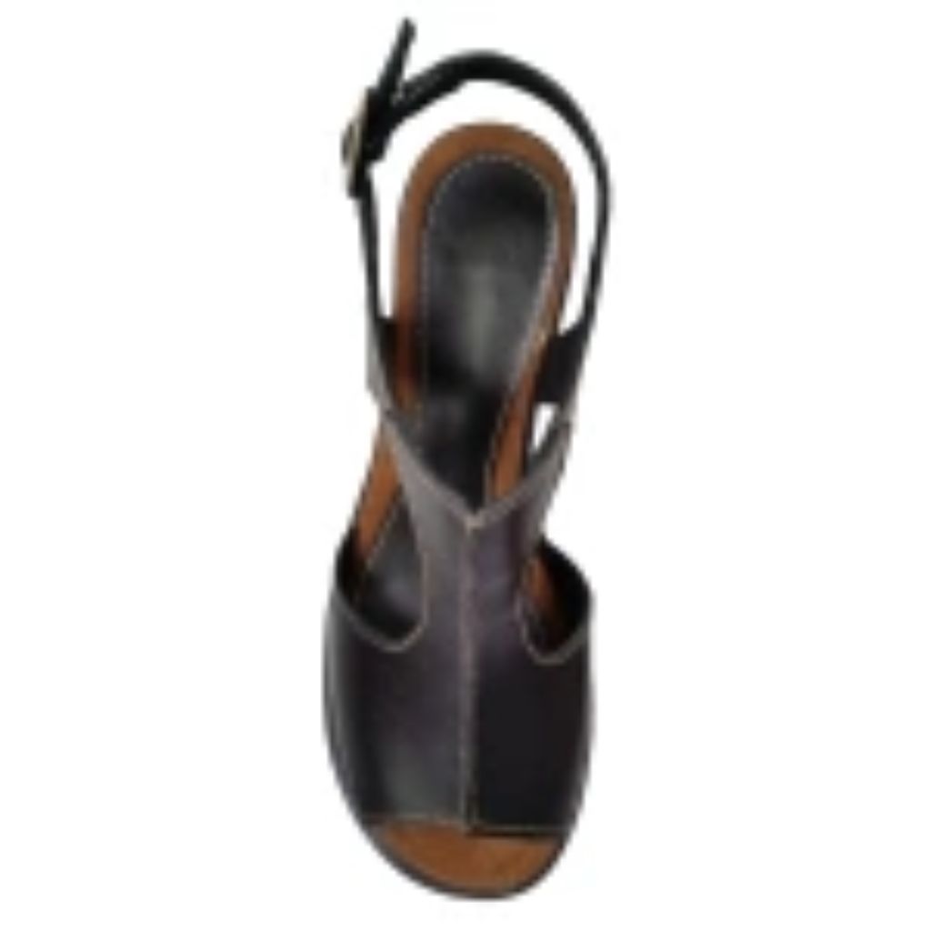 Sandália Femina Salto Baixo e Grosso em  ...