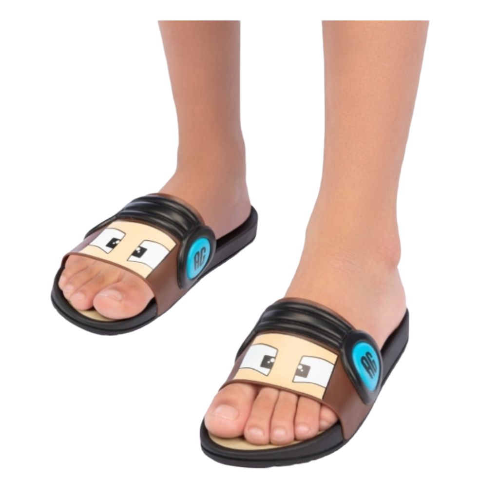 Chinelo Slide Infantil Minecraft Authent ...
