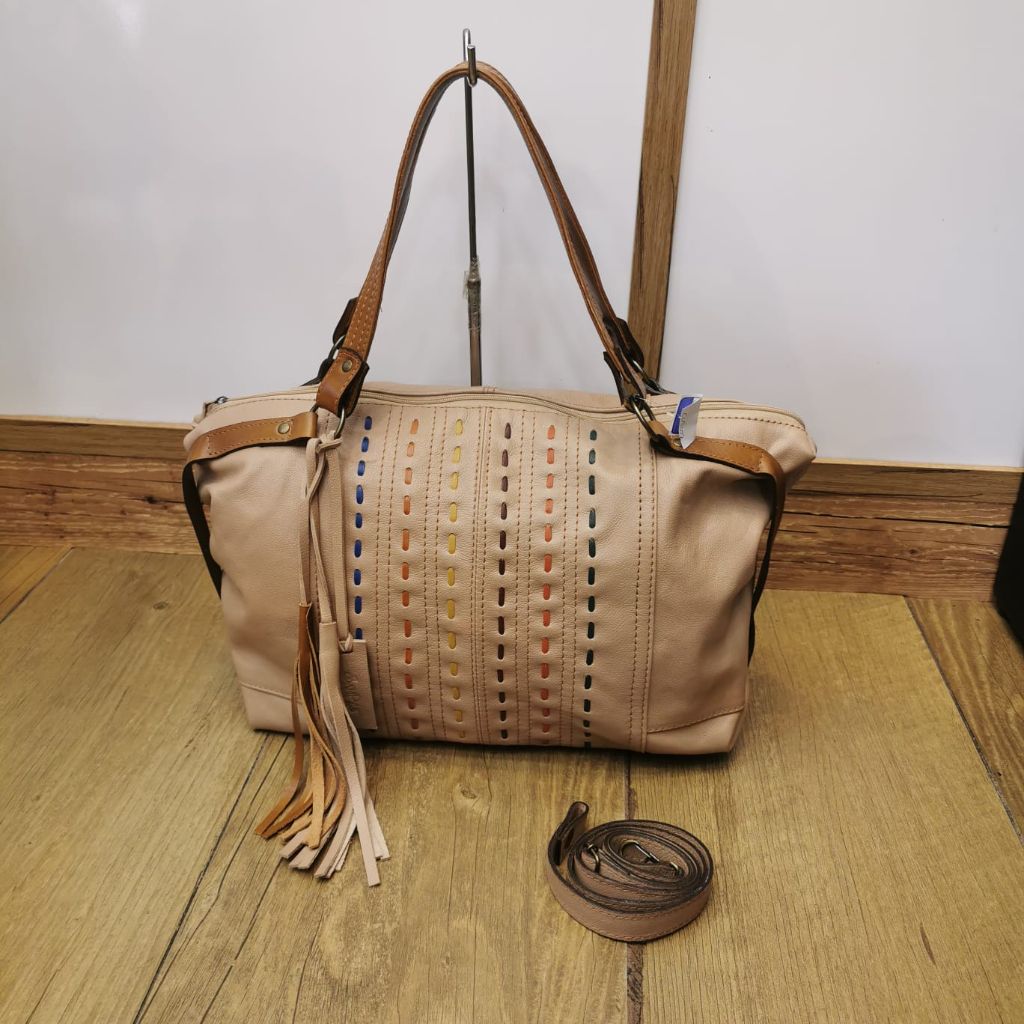 Bolsa Grande em Couro SamPés PN02