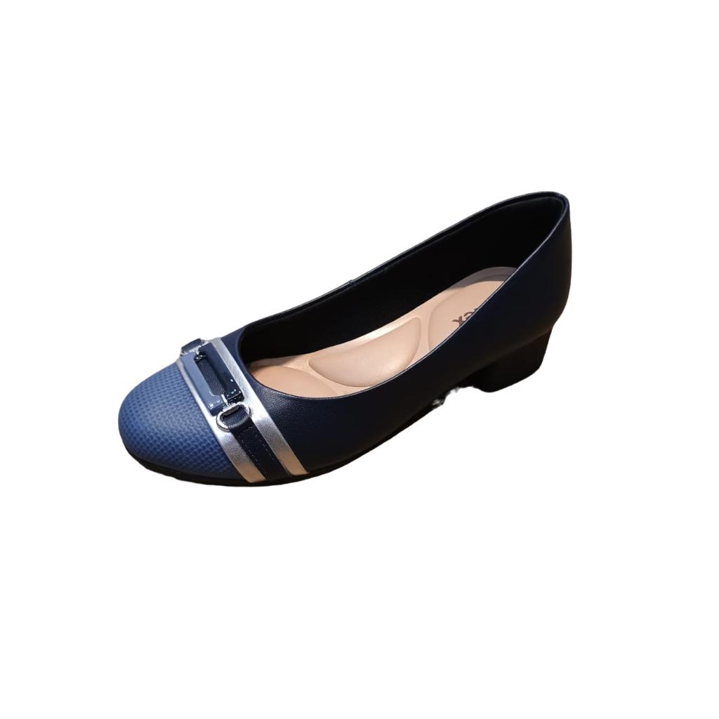 Sapato Salto Baixo Bico Redondo Usaflex  ...