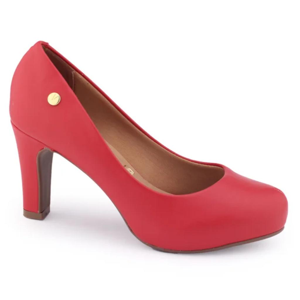 Scarpin Vizzano Salto Alto e Meia Pata 1840