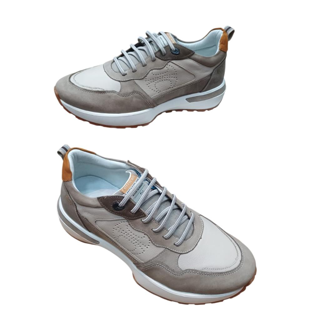 Sapatênis Mas. Casual em Couro  Ferricel ...