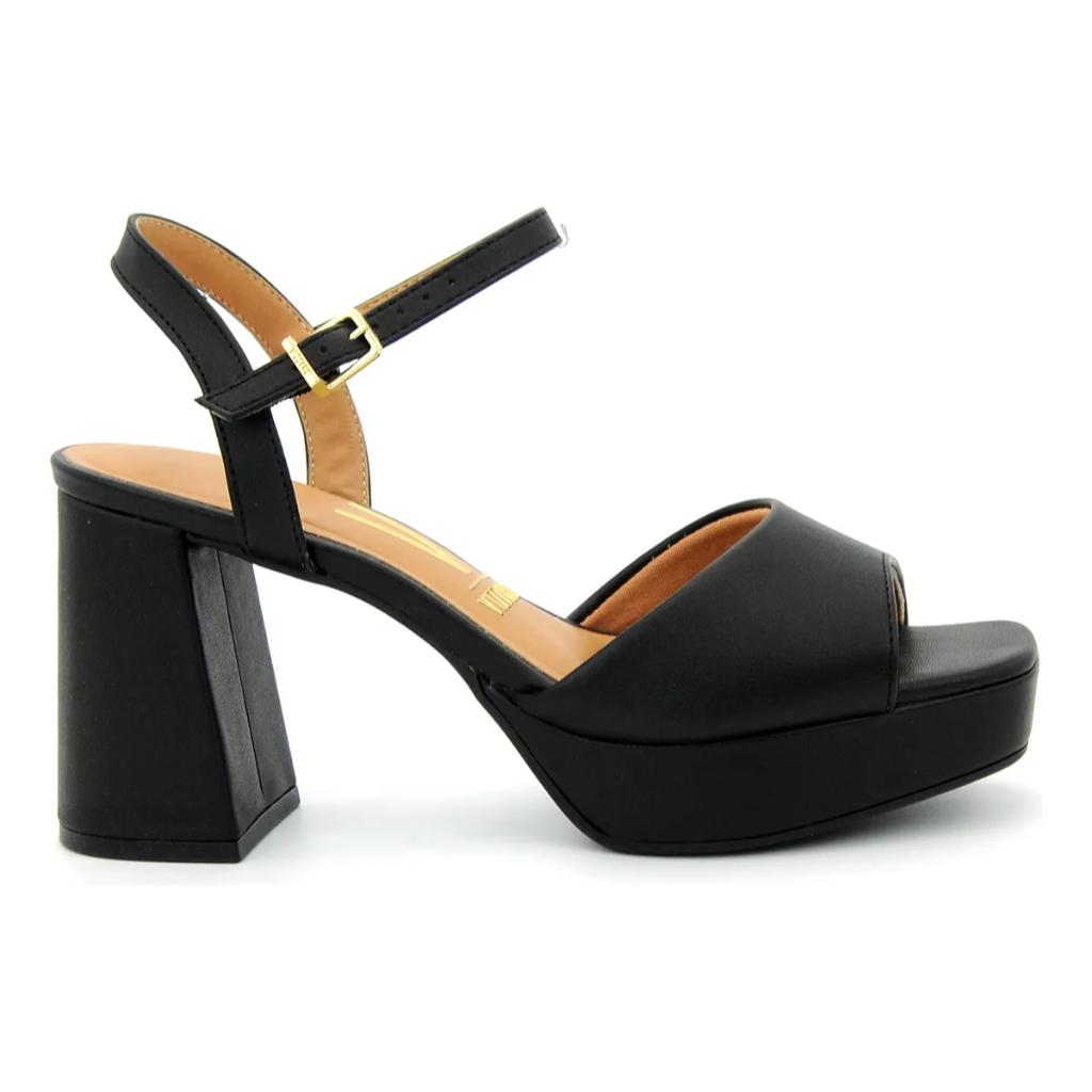 Sandália Salto Alto 9cm Meia Pata Vizzan ...