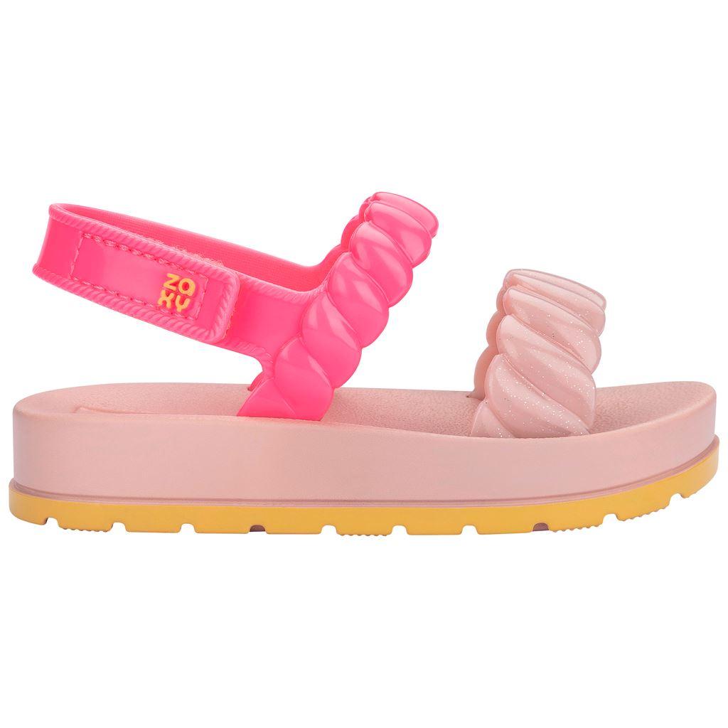 Sandália Baby Zaxynina com fecho em Velc ...