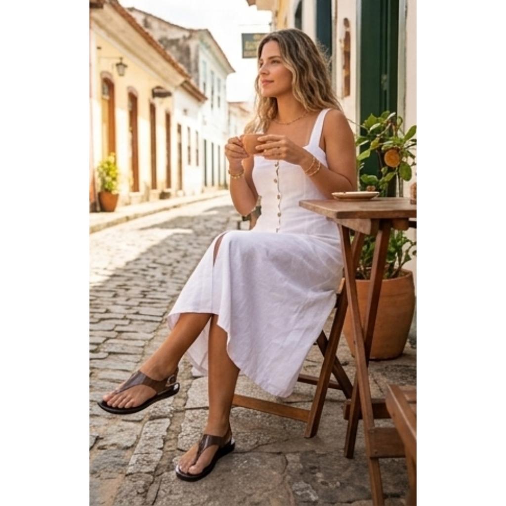 Sandália Zaxy Rasteira de Dedo Jelly